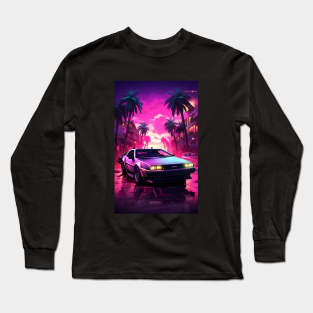 Classic Delorean Long Sleeve T-Shirt